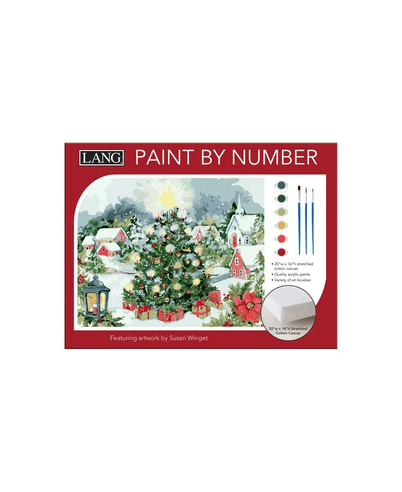 Christmas Tree Paint by Number