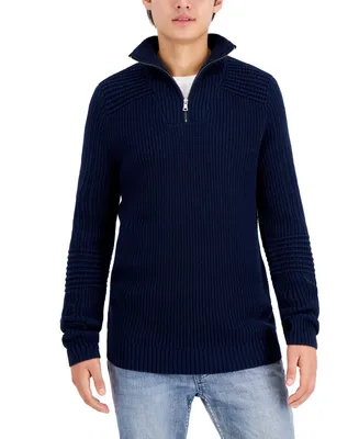 I.n.c. International Concepts Men's Matthew Quarter-Zip Sweater, Created for Macy's