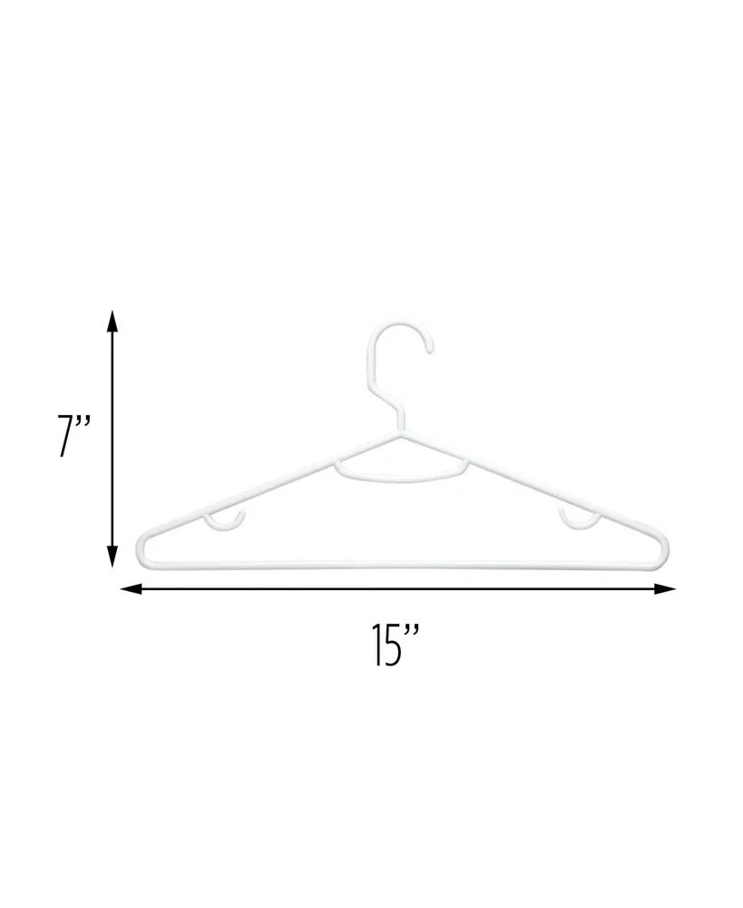 Plastic Hangers, 60 Piece