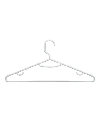 Honey Can Do Hangers with Additional Hanging Hooks, Set of 60