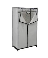 Wide Double Door Portable Wardrobe Closet with Cover, 36"