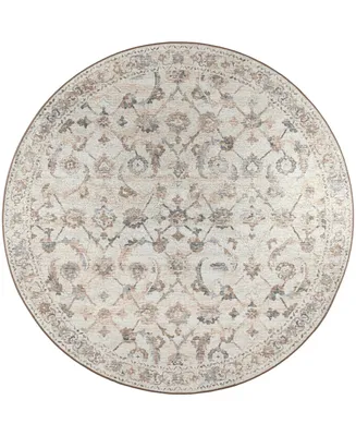 D Style Basilic BAS4 6' x Round Area Rug