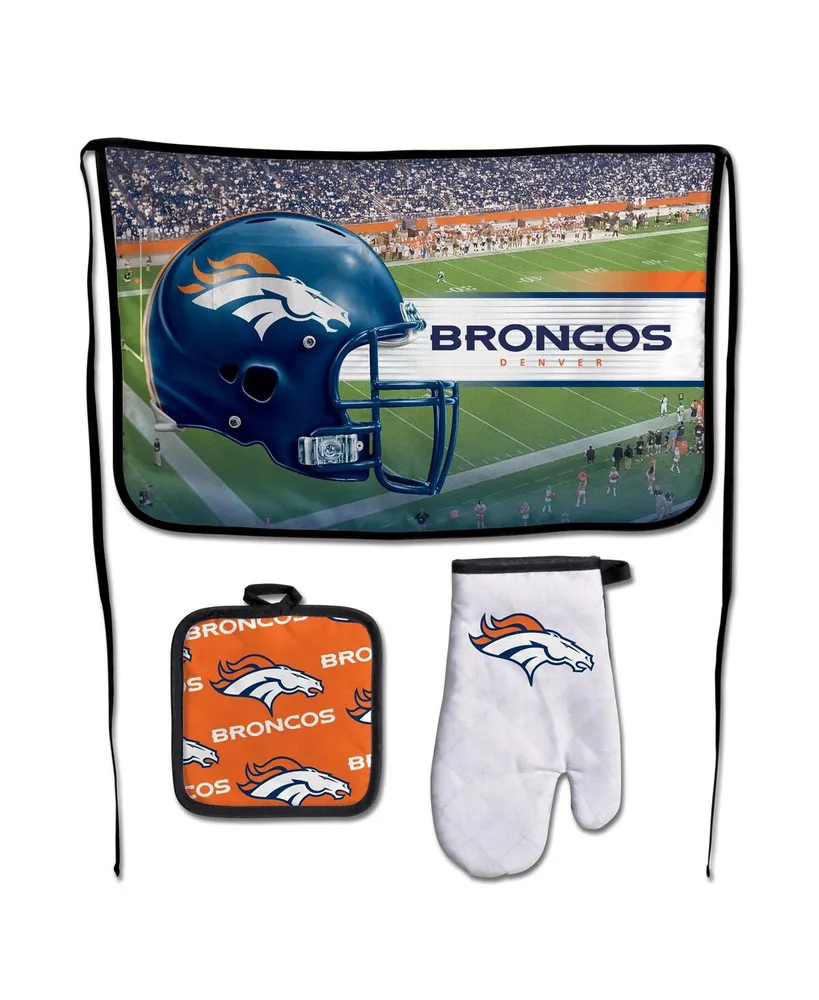 WinCraft Denver Broncos 3-Piece Barbecue Set