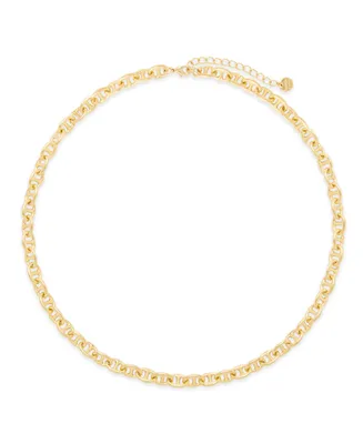 brook & york Tess Anchor Chain Necklace - Gold