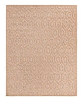 Bayshore Home High-Low Pile Latisse Textured Outdoor LTO01 7'10" x 10' Area Rug