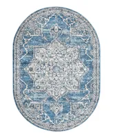 Bayshore Home Melvil MEL03 5'3" x 8' Oval Area Rug