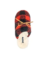 Izod Women's Dana Sherpa Scuff Slippers