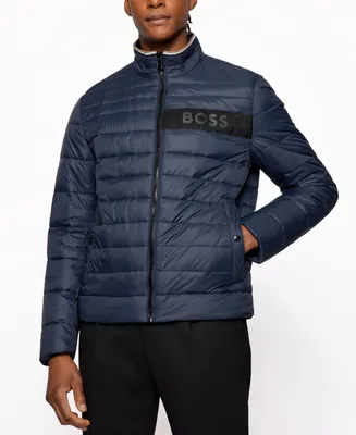 Boss Men's Water-Repellent Padded Jacket