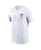 Men's Nike White San Francisco Giants Team City Connect Wordmark T-shirt