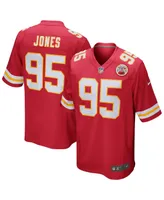 Men's Nike Chris Jones Red Kansas City Chiefs Game Jersey