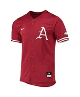 Nike Men's Cardinal Arkansas Razorbacks Replica Baseball Jersey