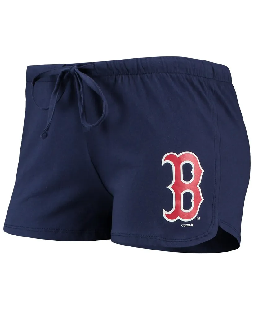 Women's Concepts Sport Navy, White Boston Red Sox Vigor Racerback Tank Top and Shorts Sleep Set