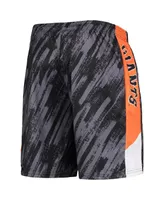 Men's Foco Black San Francisco Giants Static Shorts