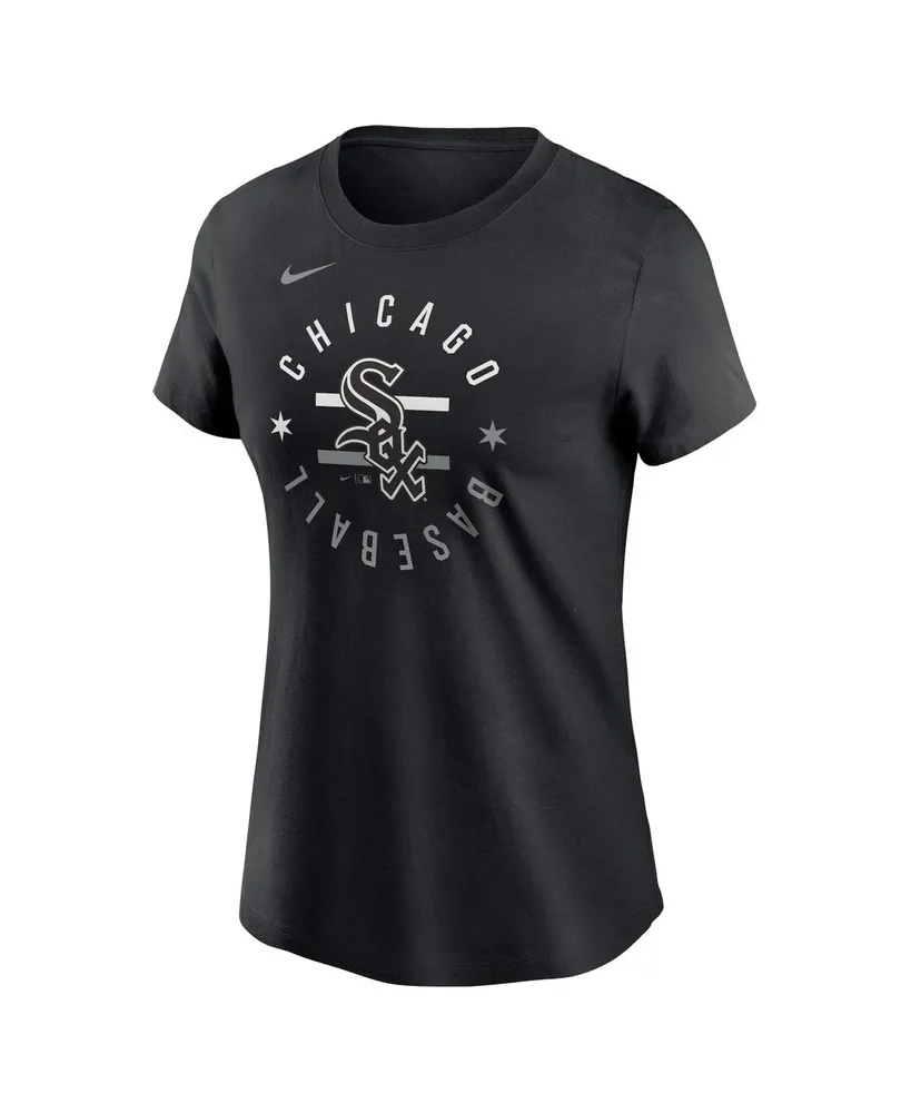 Women's Nike Black Chicago White Sox Local Team T-shirt