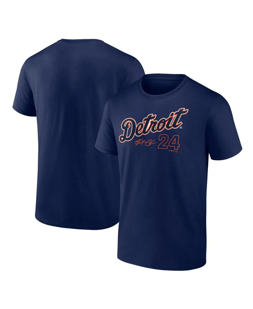 Majestic Detroit Tigers Toddler Navy Miguel Cabrera Player Name & Number  T-Shirt