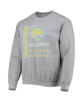 Men's Tones of Melanin Gray Southern University Jaguars Pullover Sweatshirt