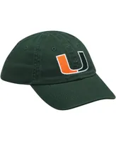 Infant Unisex Top of The World Green Miami Hurricanes Mini Me Adjustable Hat