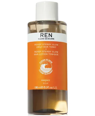 Ren Clean Skincare Ready Steady Glow Daily Aha Tonic