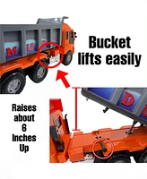 Big Daddy Heavy Duty Play - Action Toy Friction Powered Dump Truck