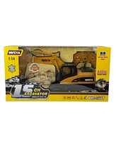 Mag-Genius Die Cast 15 Channel Rc Fully Functional Excavator Toy