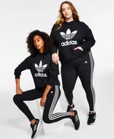 adidas Women's Essentials 3-Stripe Full Length Cotton Leggings