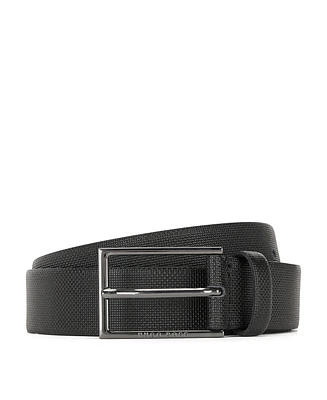 Boss Men's Printed-Leather Belt