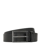 Boss Men's Printed-Leather Belt