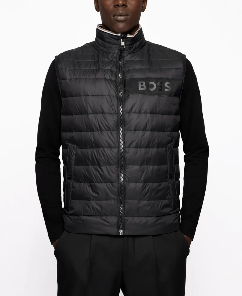 Boss Men's Water-Repellent Padded Gilet