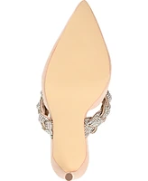 Journee Collection Women's Hazzl Braided Rhinestone Stilettos