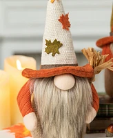 Glitzhome 13" Fall Fabric Gnome Set, 3 Piece