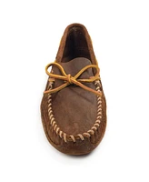 Minnetonka Men's Double Bottom Softsole Moccasin Loafers