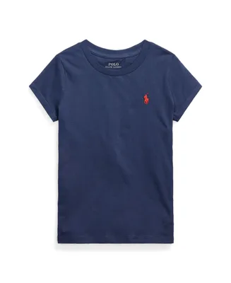 Polo Ralph Lauren Big Girls Cotton Jersey Short Sleeve T-shirt