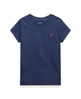 Polo Ralph Lauren Big Girls Cotton Jersey Short Sleeve T-shirt