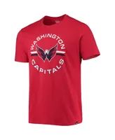 Men's '47 Red Washington Capitals Assist Super Rival T-shirt
