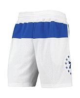 Men's Mitchell & Ness White Philadelphia 76ers - Hardwood Classics Swingman Shorts