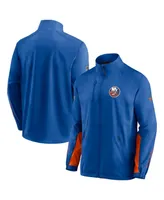 Men's Fanatics Royal New York Islanders Authentic Pro Locker Room Rinkside Full-Zip Jacket