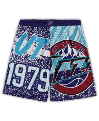 Men's Mitchell & Ness Purple Los Angeles Lakers Big & Tall Hardwood  Classics Jumbotron Shorts