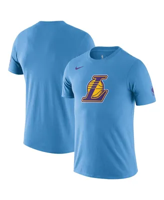 Men's Nike Powder Blue Los Angeles Lakers 2021/22 City Edition Essential Logo T-shirt