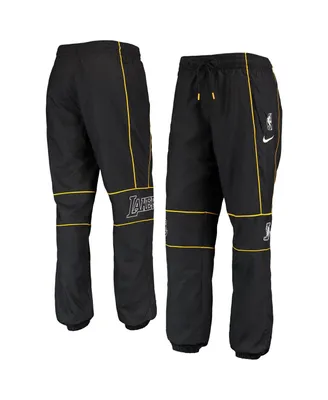 Women's Nike Black Los Angeles Lakers 75th Anniversary Courtside Woven Pants