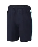 Men's G-iii Sports by Carl Banks Deep Sea Blue Seattle Kraken Sand Beach Swim Shorts