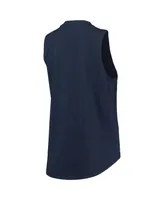 Women's Dkny Sport Navy Milwaukee Brewers Marcie Tank Top