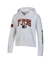 Women's Champion Heathered Gray Philadelphia Flyers Reverse Weave Pullover Hoodie