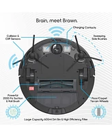 Tzumi ionvac SmartClean 2000 Robovac, Wi-Fi Connected