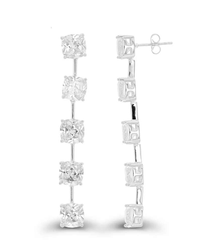 Dangling Earrings in Sterling Silver