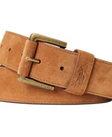 Polo Ralph Lauren Men's Roller-Buckle Suede Belt