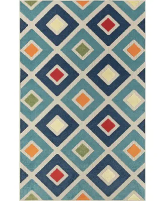 Closeout! Lr Home Lanai LNI81816 5' x 8' Area Rug