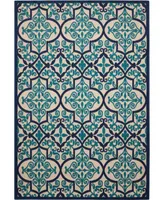 Nourison Home Aloha ALH14 5'3" x 7'5" Outdoor Area Rug