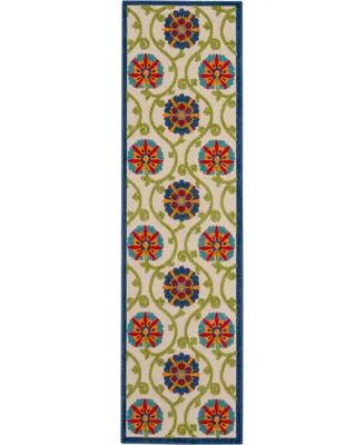 Nourison Home Aloha ALH19 2' x 6' Runner Rug