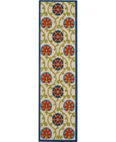 Nourison Home Aloha ALH19 2' x 6' Runner Rug