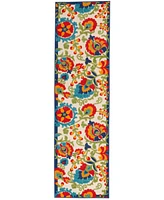 Nourison Home Aloha ALH17 2'3" x 8' Runner Rug